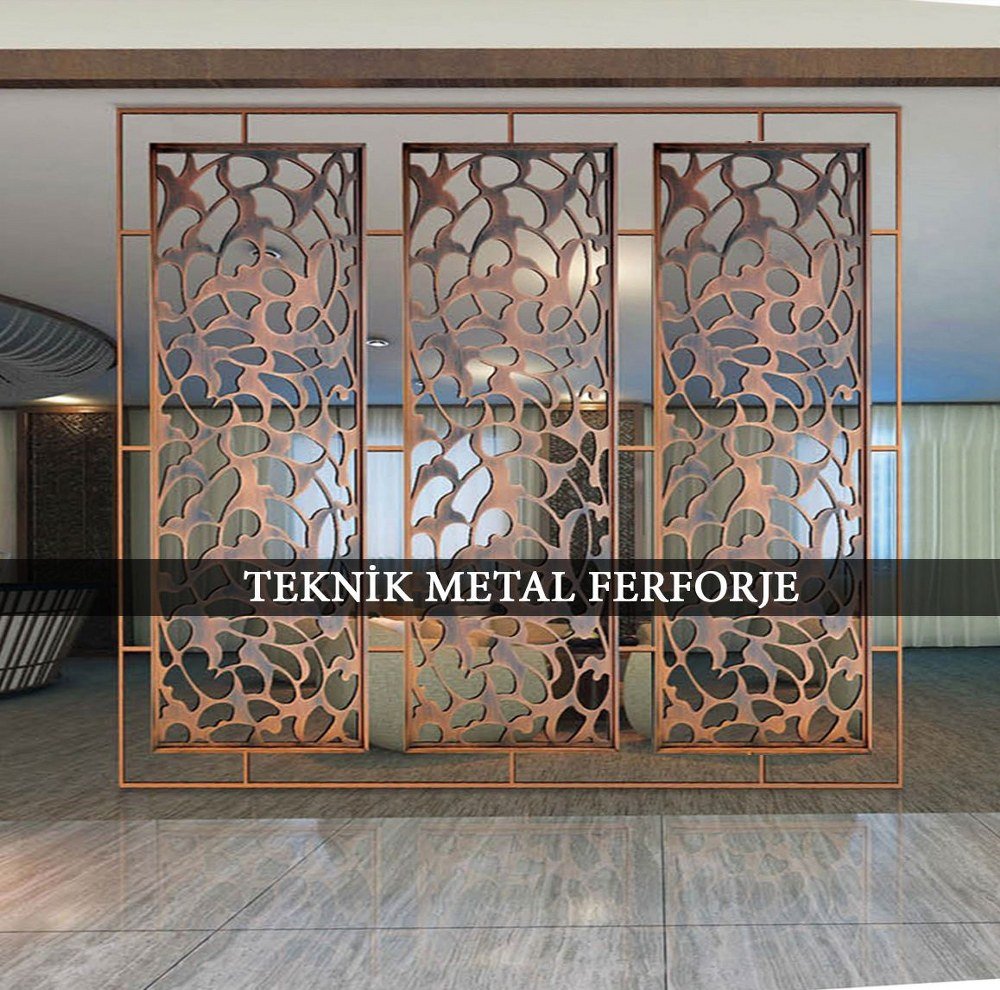 MODERN METAL PARAVANLAR